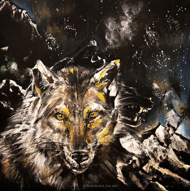 She Wolf painted